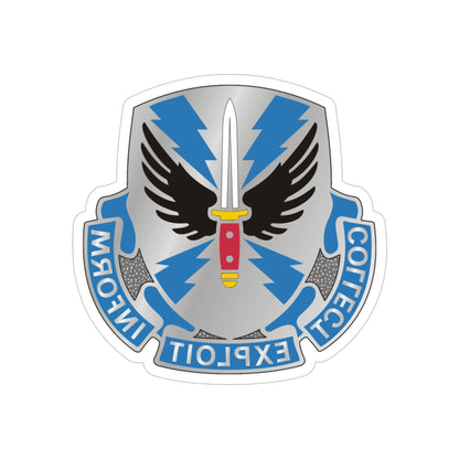 337 Military Intelligence Battalion (U.S. Army) REVERSE PRINT Transparent STICKER-4 Inch-The Sticker Space