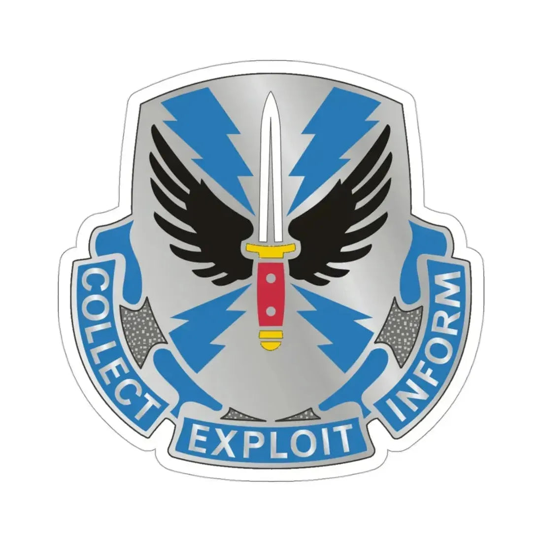 337 Military Intelligence Battalion (U.S. Army) STICKER Vinyl Die-Cut Decal 3 Inch - The Sticker Space