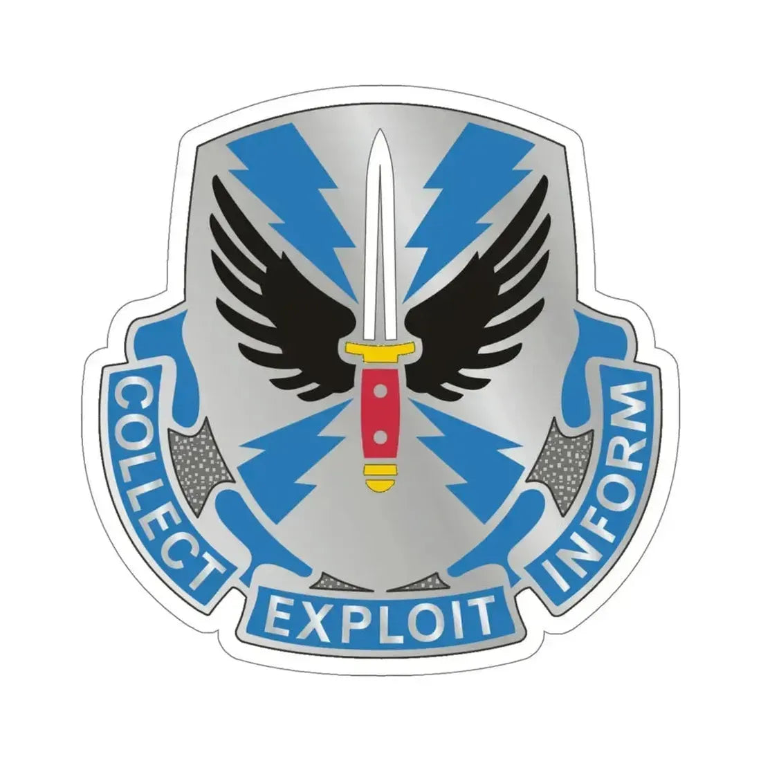 337 Military Intelligence Battalion (U.S. Army) STICKER Vinyl Die-Cut Decal 5 Inch - The Sticker Space