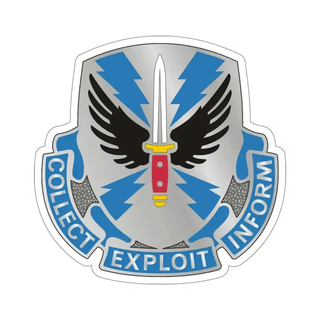 337 Military Intelligence Battalion (U.S. Army) STICKER Vinyl Die-Cut Decal 5 Inch - The Sticker Space