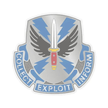 337 Military Intelligence Battalion (U.S. Army) STICKER Vinyl Kiss-Cut Decal 2 Inch Transparent - The Sticker Space