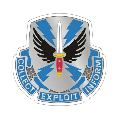 337 Military Intelligence Battalion (U.S. Army) STICKER Vinyl Kiss-Cut Decal 4 Inch White - The Sticker Space