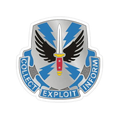 337 Military Intelligence Battalion (U.S. Army) Transparent STICKER Die-Cut Vinyl Decal 2 Inch - The Sticker Space