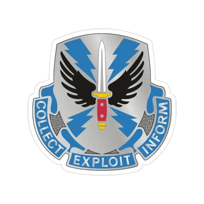 337 Military Intelligence Battalion (U.S. Army) Transparent STICKER Die-Cut Vinyl Decal 3 Inch - The Sticker Space