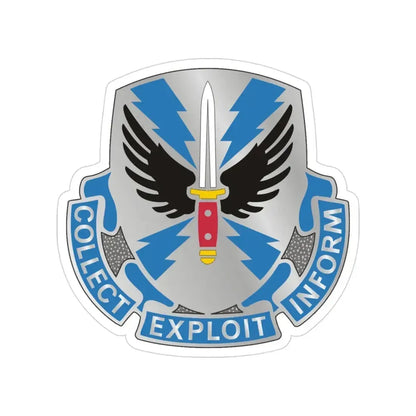 337 Military Intelligence Battalion (U.S. Army) Transparent STICKER Die-Cut Vinyl Decal 3 Inch - The Sticker Space