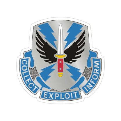 337 Military Intelligence Battalion (U.S. Army) Transparent STICKER Die-Cut Vinyl Decal 5 Inch - The Sticker Space