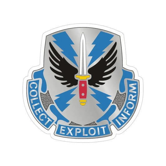 337 Military Intelligence Battalion (U.S. Army) Transparent STICKER Die-Cut Vinyl Decal 6 Inch - The Sticker Space