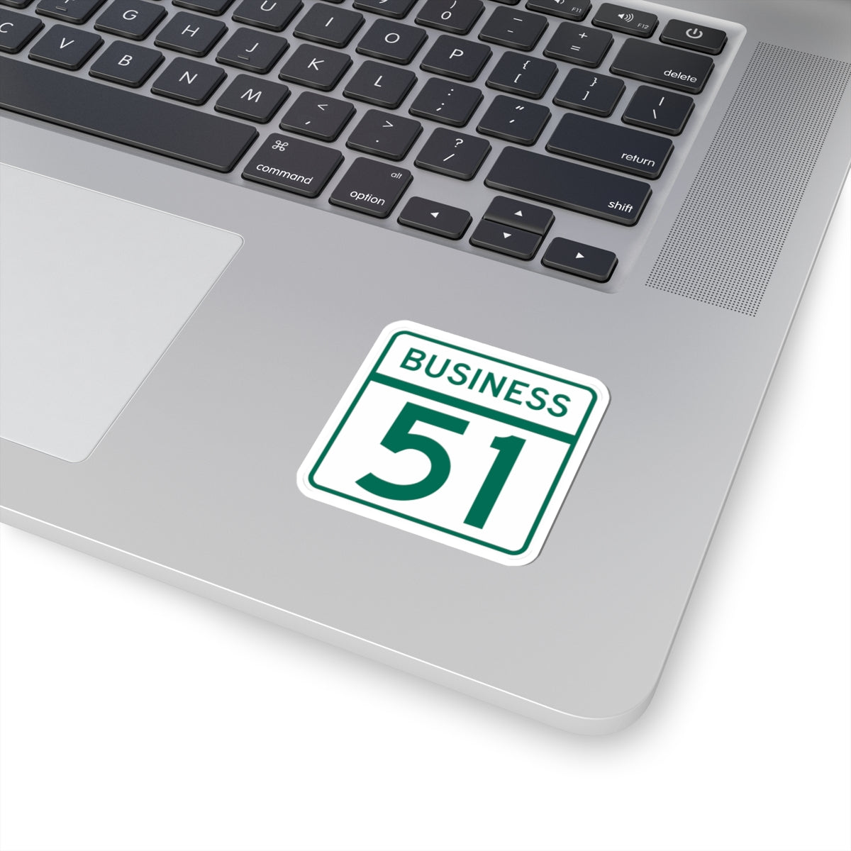 MD Route 51 Business (Maryland) (Road Sign) STICKER Vinyl Kiss-Cut Decal