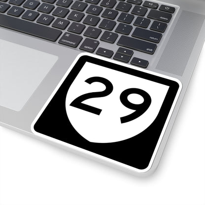 PR urban primary 29 (Puerto Rico) (Road Sign) STICKER Vinyl Kiss-Cut Decal