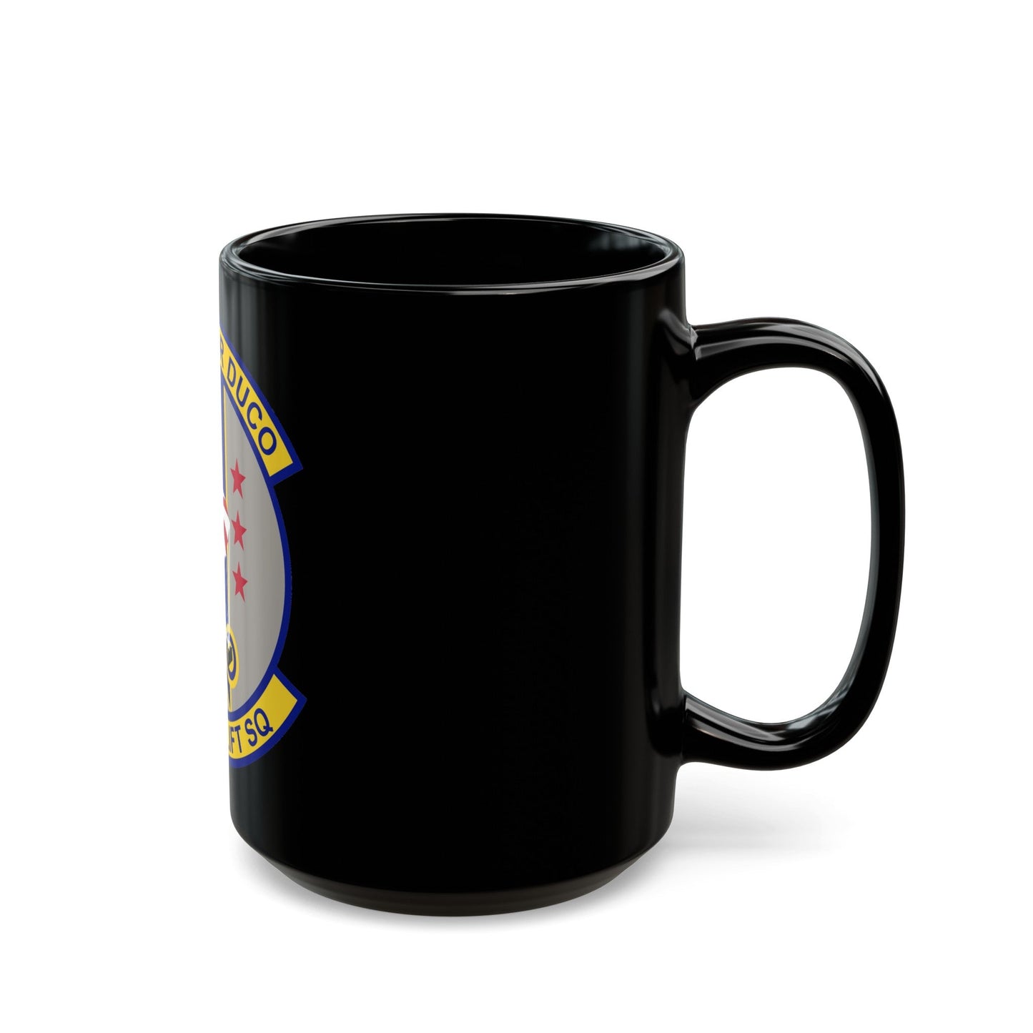 337th Airlift Squadron (U.S. Air Force) Black Coffee Mug-The Sticker Space