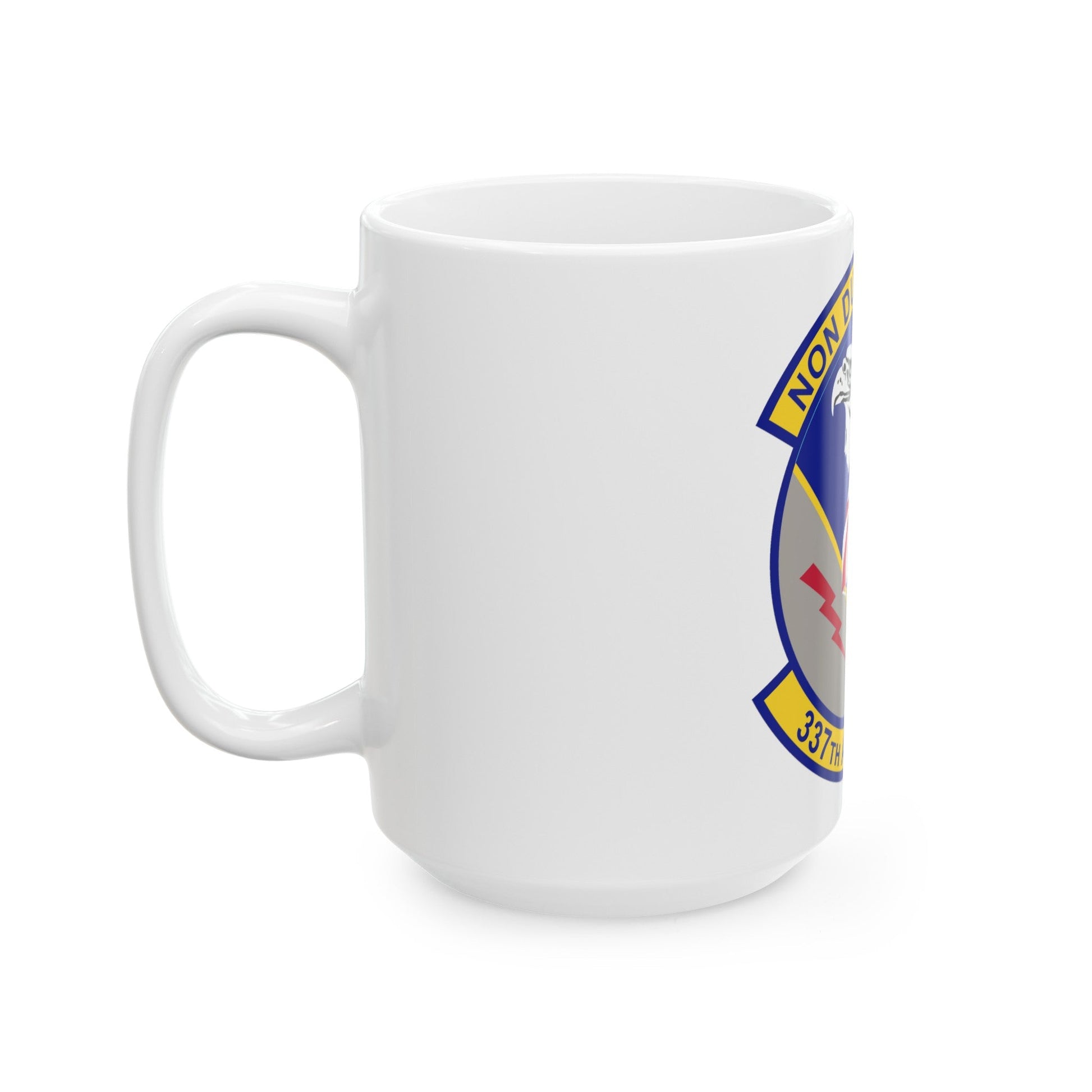 337th Airlift Squadron (U.S. Air Force) White Coffee Mug-The Sticker Space