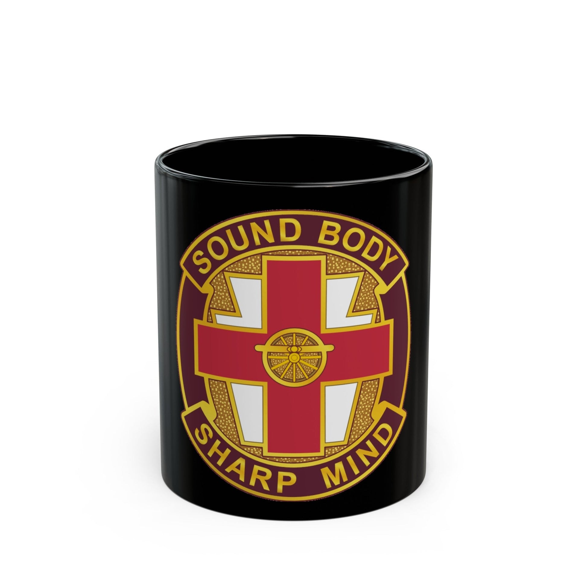 338 Medical Brigade 2 (U.S. Army) Black Coffee Mug-11oz-The Sticker Space