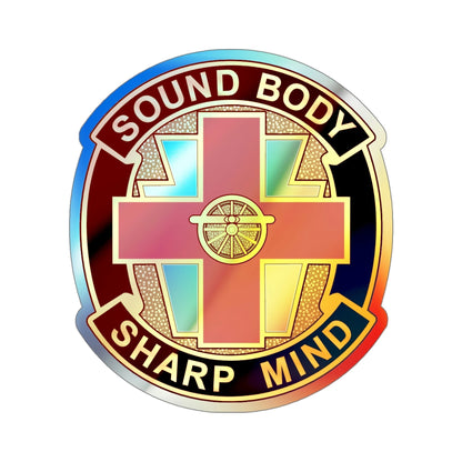 338 Medical Brigade 2 (U.S. Army) Holographic STICKER Die-Cut Vinyl Decal-5 Inch-The Sticker Space