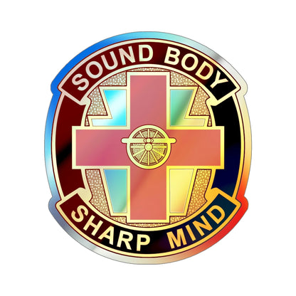 338 Medical Brigade 2 (U.S. Army) Holographic STICKER Die-Cut Vinyl Decal-6 Inch-The Sticker Space