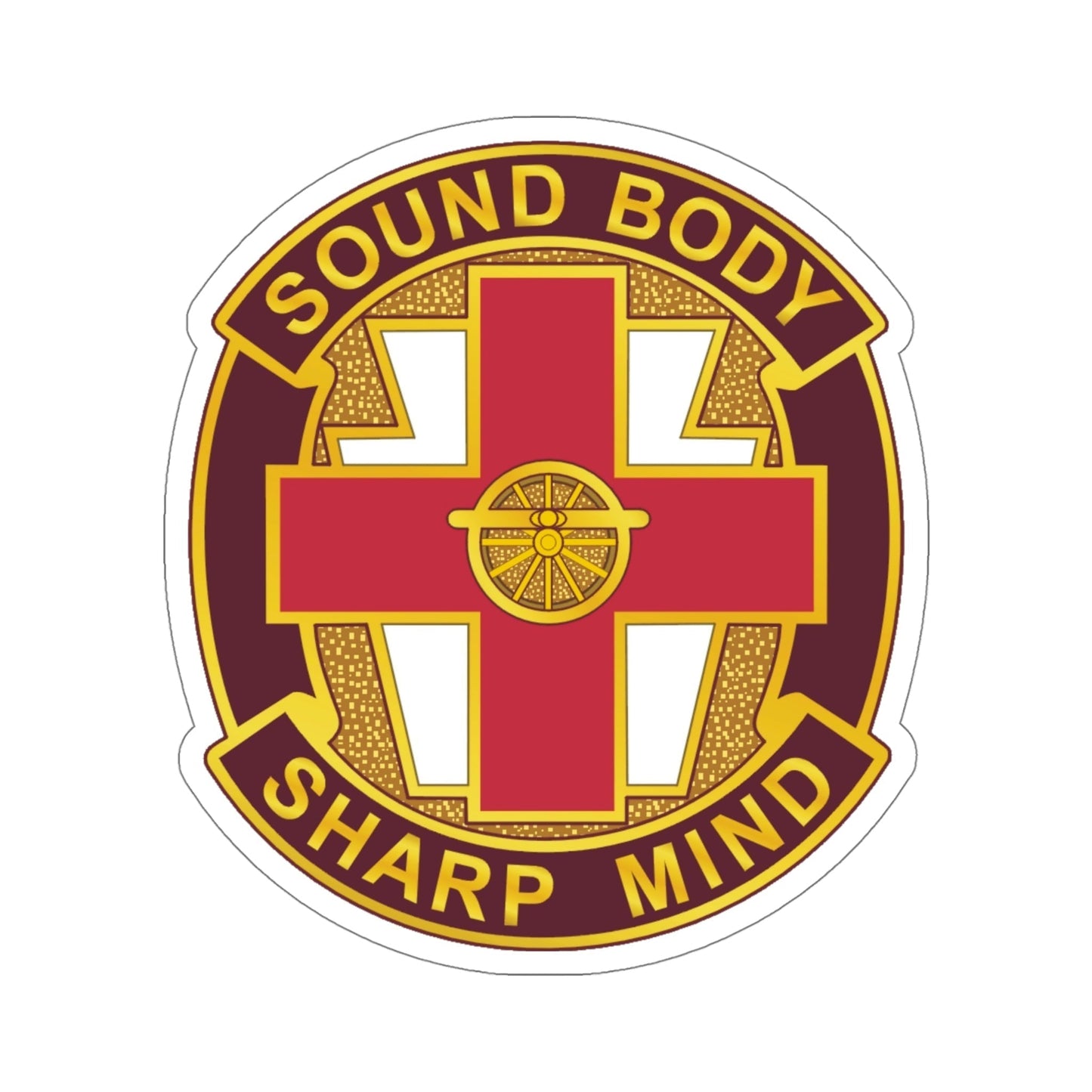 338 Medical Brigade 2 (U.S. Army) STICKER Vinyl Die-Cut Decal-5 Inch-The Sticker Space