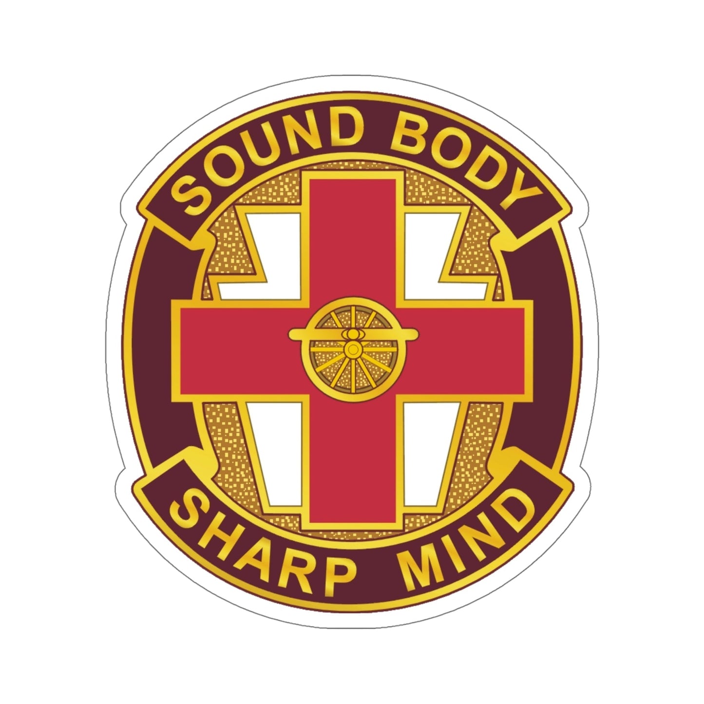 338 Medical Brigade 2 (U.S. Army) STICKER Vinyl Die-Cut Decal-6 Inch-The Sticker Space