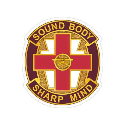 338 Medical Brigade 2 (U.S. Army) Transparent STICKER Die-Cut Vinyl Decal-4 Inch-The Sticker Space