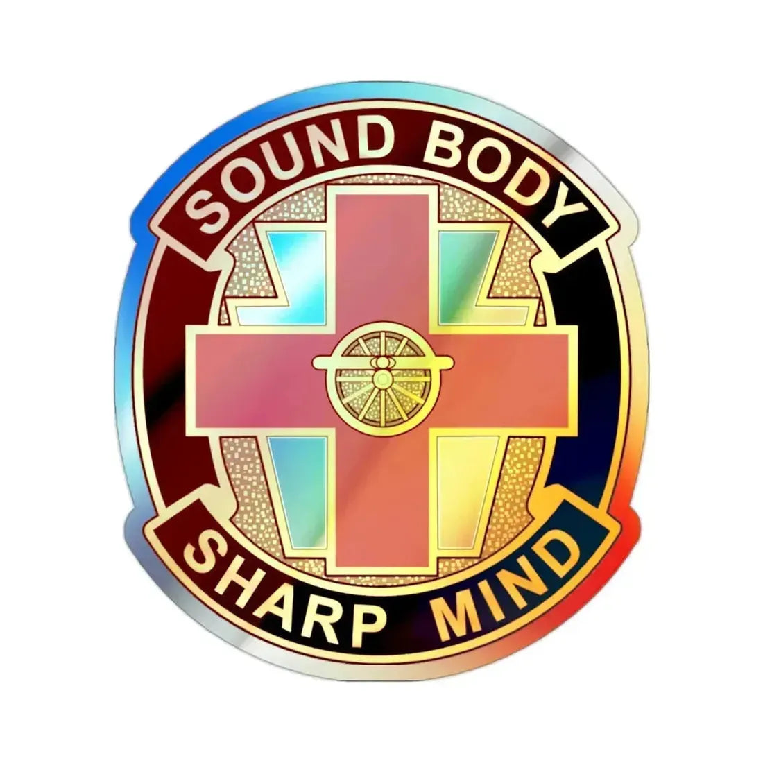 338 Medical Brigade 2 (U.S. Army) Holographic STICKER Die-Cut Vinyl Decal - The Sticker Space