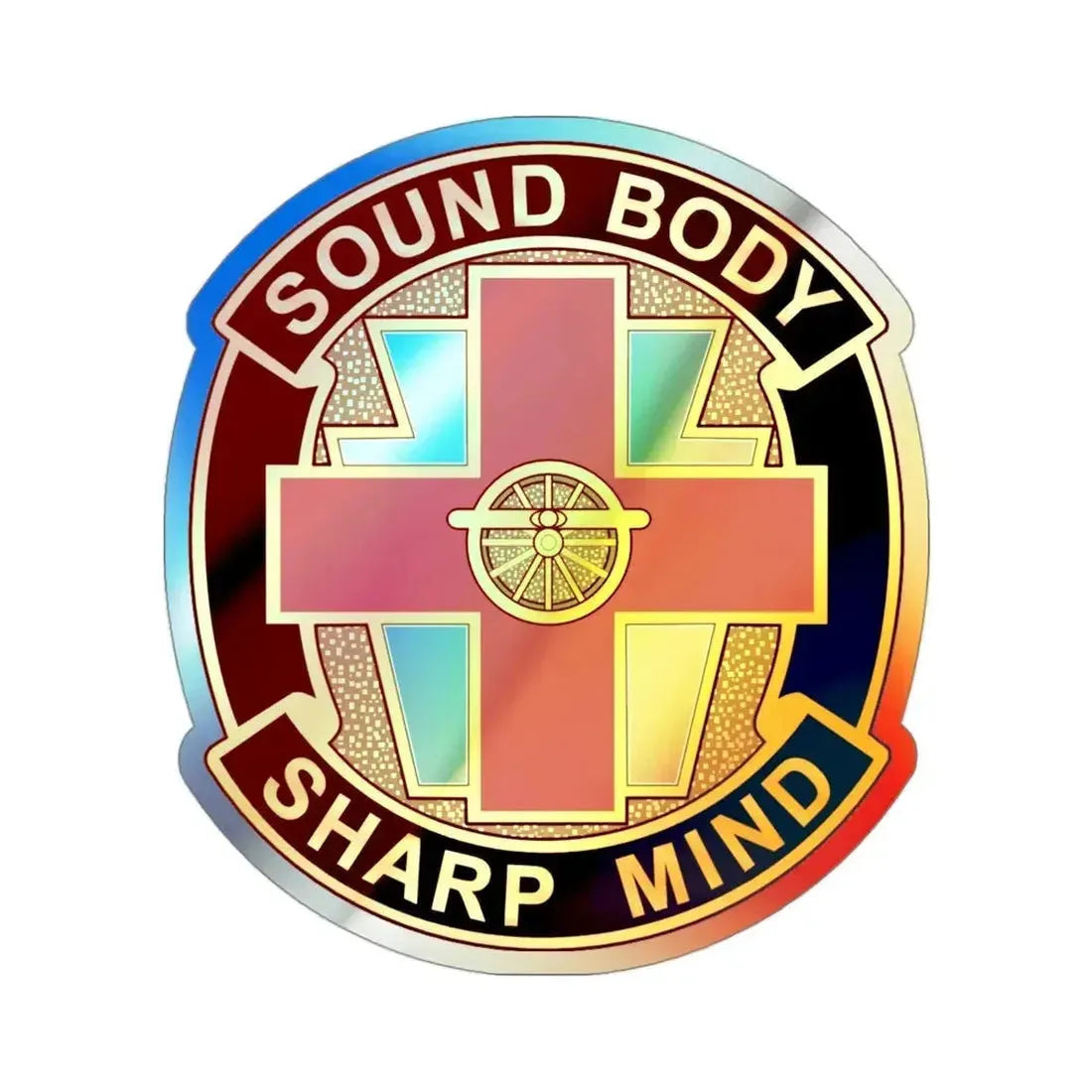 338 Medical Brigade 2 (U.S. Army) Holographic STICKER Die-Cut Vinyl Decal - The Sticker Space
