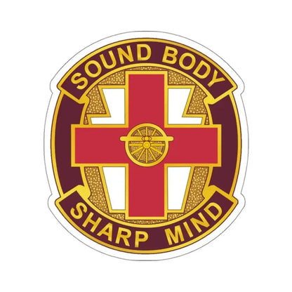 338 Medical Brigade 2 (U.S. Army) STICKER Vinyl Kiss-Cut Decal 3 Inch White - The Sticker Space