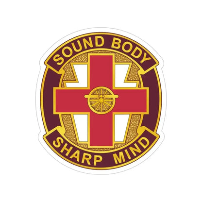 338 Medical Brigade 2 (U.S. Army) Transparent STICKER Die-Cut Vinyl Decal - The Sticker Space
