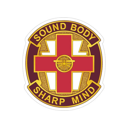 338 Medical Brigade 2 (U.S. Army) Transparent STICKER Die-Cut Vinyl Decal - The Sticker Space