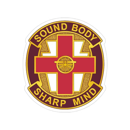 338 Medical Brigade 2 (U.S. Army) Transparent STICKER Die-Cut Vinyl Decal - The Sticker Space