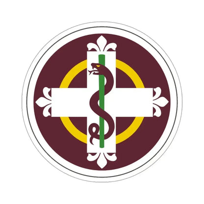 338 Medical Brigade (U.S. Army) STICKER Vinyl Die-Cut Decal 5 Inch - The Sticker Space