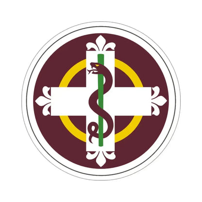 338 Medical Brigade (U.S. Army) STICKER Vinyl Die-Cut Decal 6 Inch - The Sticker Space