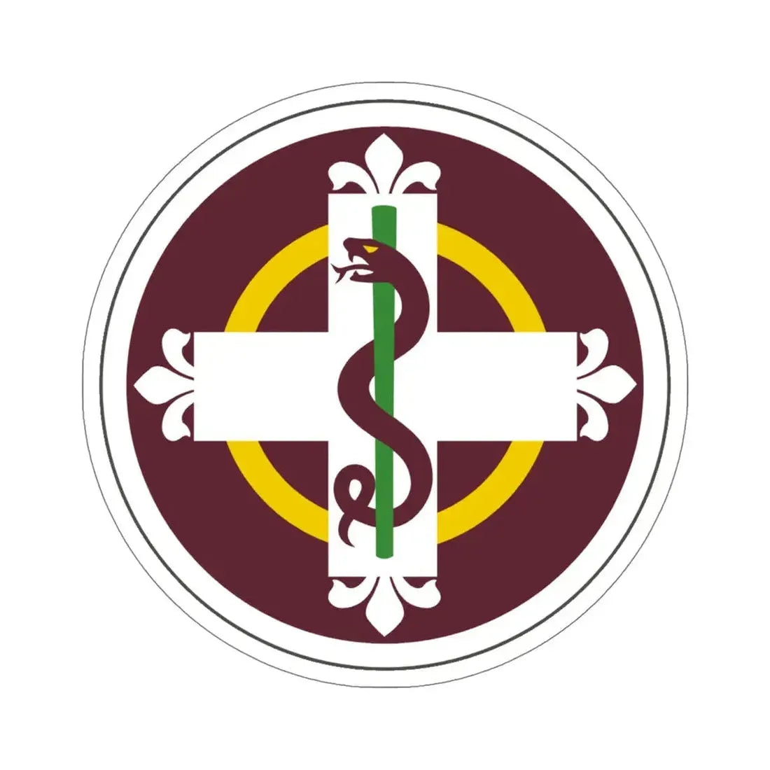 338 Medical Brigade (U.S. Army) STICKER Vinyl Die-Cut Decal - The Sticker Space