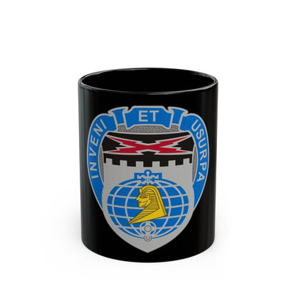 338 Military Intelligence Battalion (U.S. Army) Black Coffee Mug-11oz-The Sticker Space