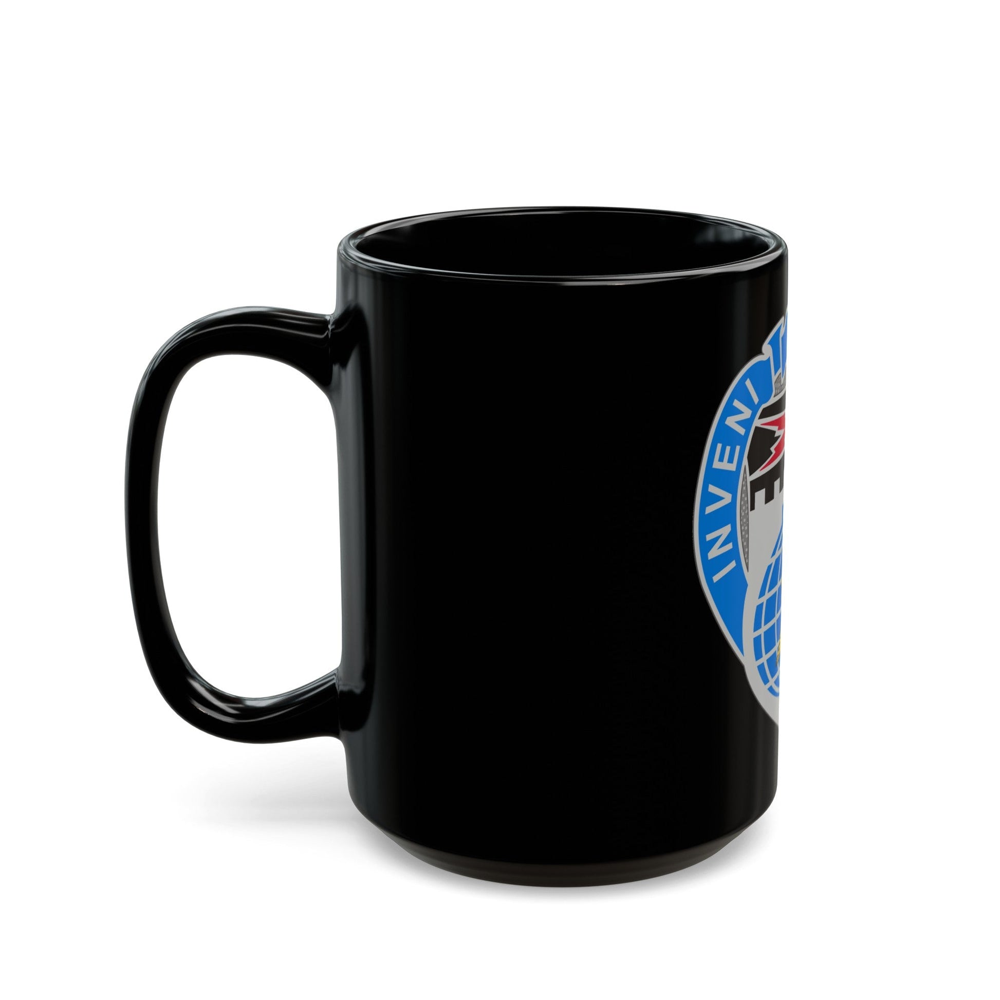 338 Military Intelligence Battalion (U.S. Army) Black Coffee Mug-The Sticker Space