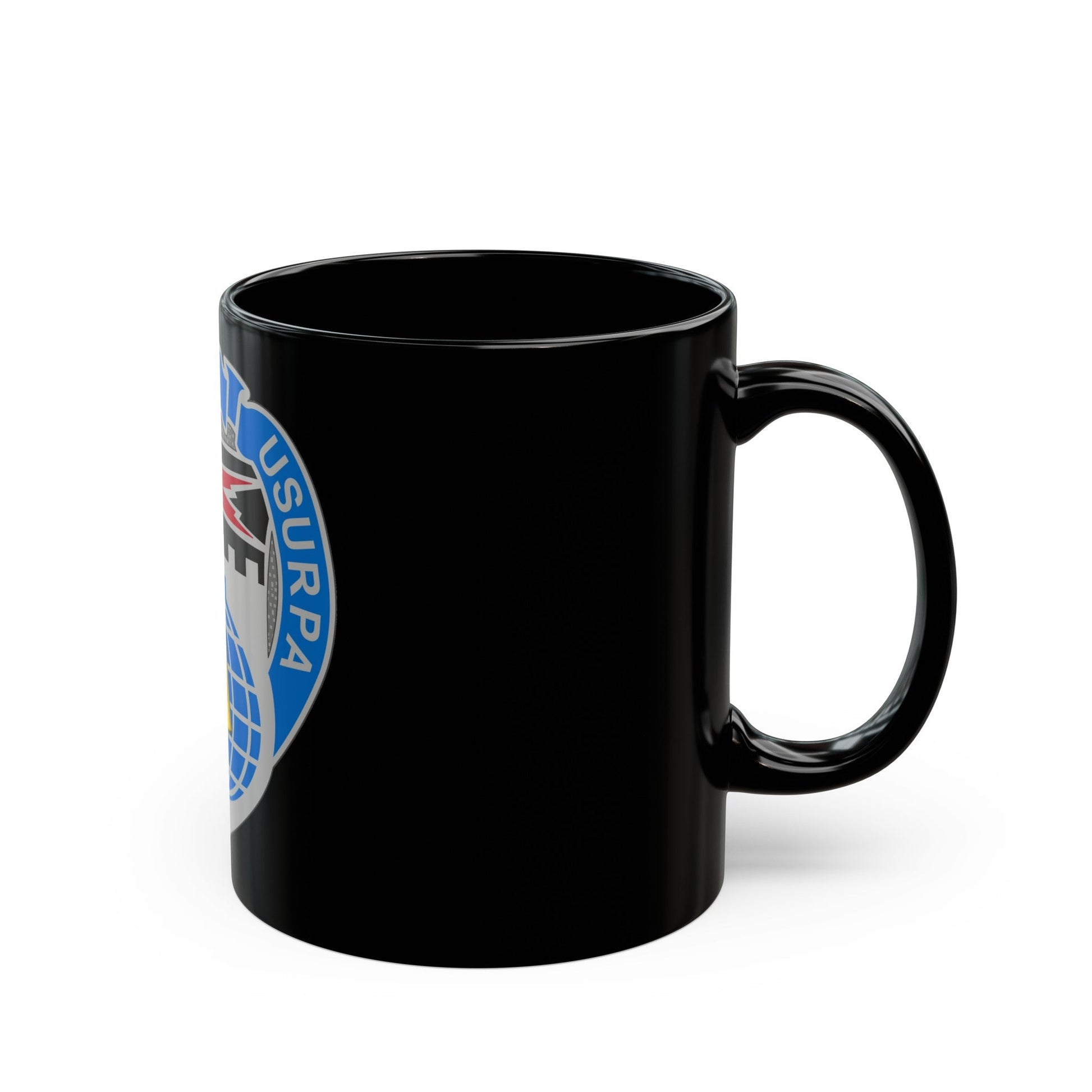 338 Military Intelligence Battalion (U.S. Army) Black Coffee Mug-The Sticker Space