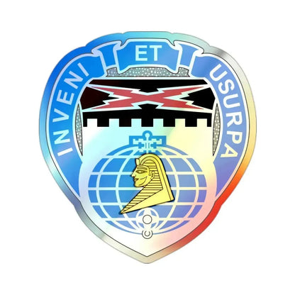 338 Military Intelligence Battalion (U.S. Army) Holographic STICKER Die-Cut Vinyl Decal 2 Inch Holographic - The Sticker Space