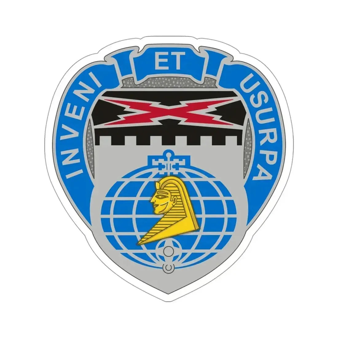 338 Military Intelligence Battalion (U.S. Army) STICKER Vinyl Die-Cut Decal 4 Inch - The Sticker Space