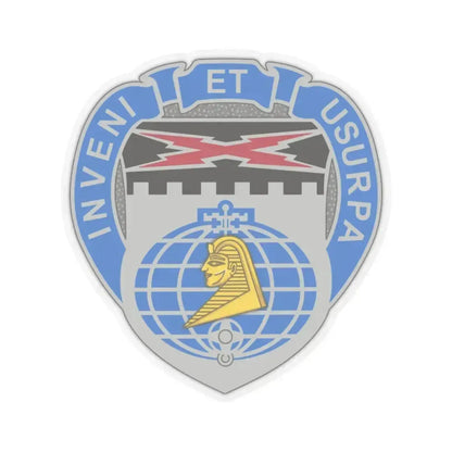 338 Military Intelligence Battalion (U.S. Army) STICKER Vinyl Kiss-Cut Decal 2 Inch Transparent - The Sticker Space