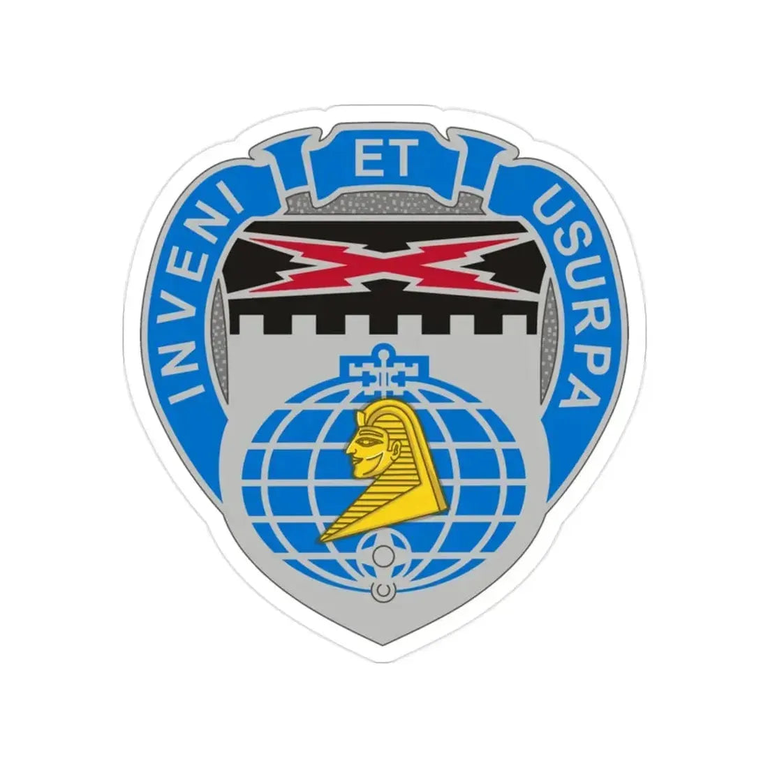 338 Military Intelligence Battalion (U.S. Army) Transparent STICKER Die-Cut Vinyl Decal - The Sticker Space