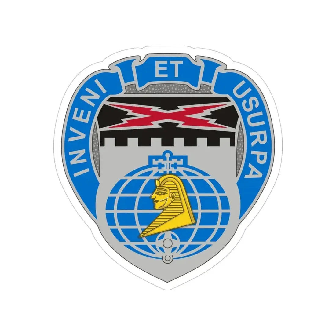 338 Military Intelligence Battalion (U.S. Army) Transparent STICKER Die-Cut Vinyl Decal - The Sticker Space