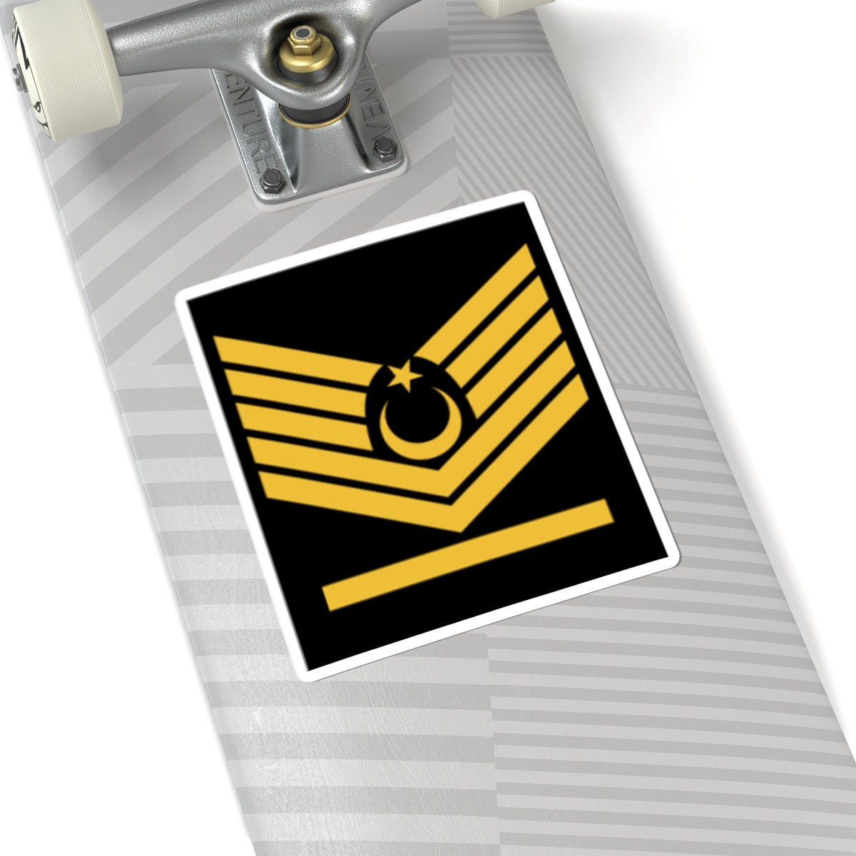 Başçavuş rütbe (Turkey) (Military Rank) STICKER Vinyl Kiss-Cut Decal