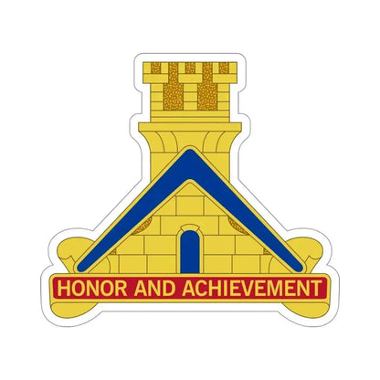 339 Engineer Battalion (U.S. Army) STICKER Vinyl Die-Cut Decal 4 Inch - The Sticker Space