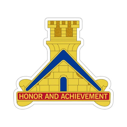 339 Engineer Battalion (U.S. Army) STICKER Vinyl Die-Cut Decal 4 Inch - The Sticker Space