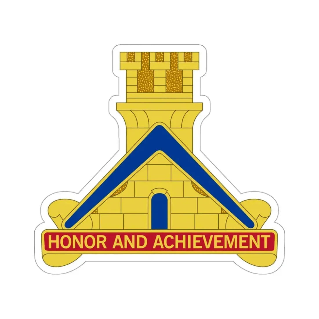 339 Engineer Battalion (U.S. Army) STICKER Vinyl Die-Cut Decal - The Sticker Space