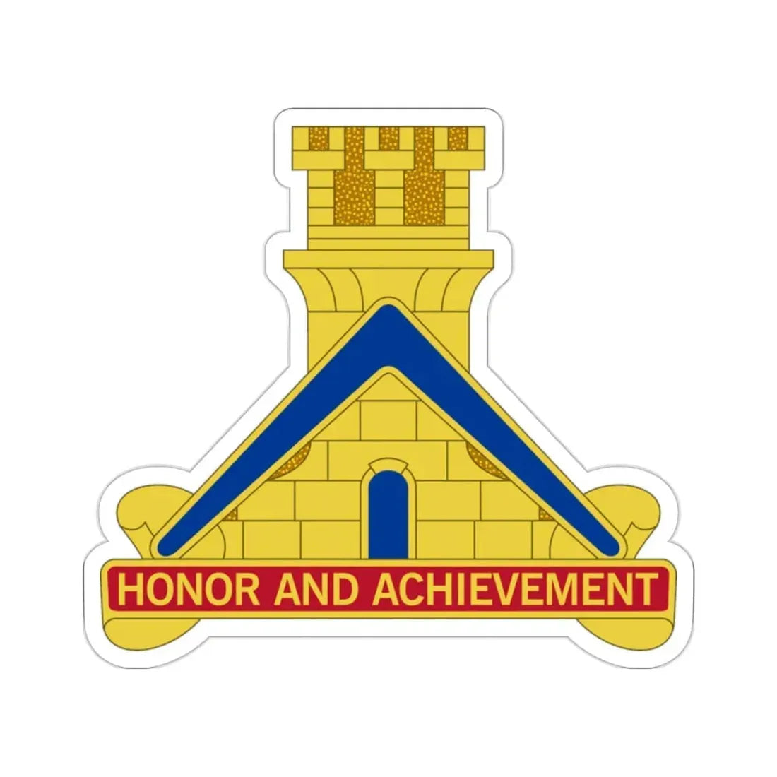 339 Engineer Battalion (U.S. Army) STICKER Vinyl Die-Cut Decal - The Sticker Space