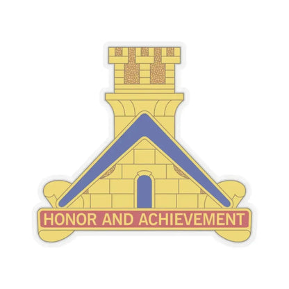 339 Engineer Battalion (U.S. Army) STICKER Vinyl Kiss-Cut Decal 2 Inch Transparent - The Sticker Space