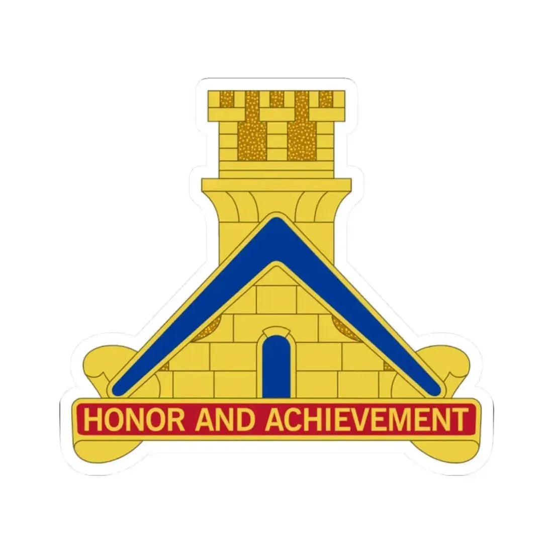 339 Engineer Battalion (U.S. Army) STICKER Vinyl Kiss-Cut Decal - The Sticker Space