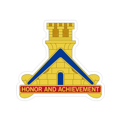 339 Engineer Battalion (U.S. Army) Transparent STICKER Die-Cut Vinyl Decal 2 Inch - The Sticker Space