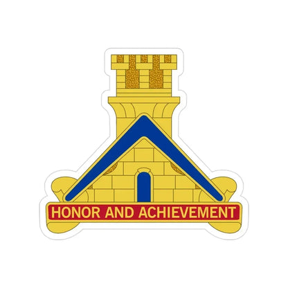 339 Engineer Battalion (U.S. Army) Transparent STICKER Die-Cut Vinyl Decal 3 Inch - The Sticker Space