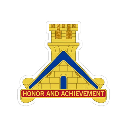 339 Engineer Battalion (U.S. Army) Transparent STICKER Die-Cut Vinyl Decal 6 Inch - The Sticker Space