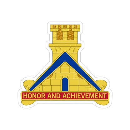 339 Engineer Battalion (U.S. Army) Transparent STICKER Die-Cut Vinyl Decal - The Sticker Space