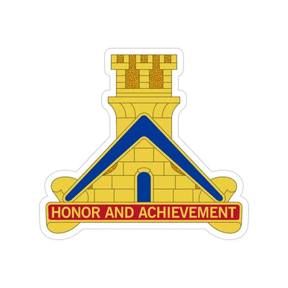 339 Engineer Battalion (U.S. Army) Transparent STICKER Die-Cut Vinyl Decal - The Sticker Space